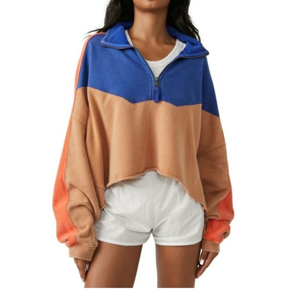 Free People Half-Zip Pullover